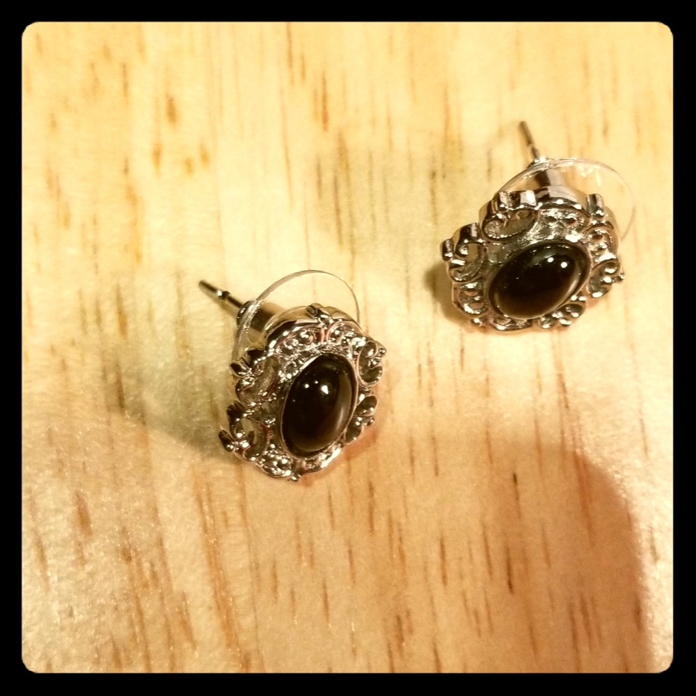 New Gorgeous Black Onyx Earrings